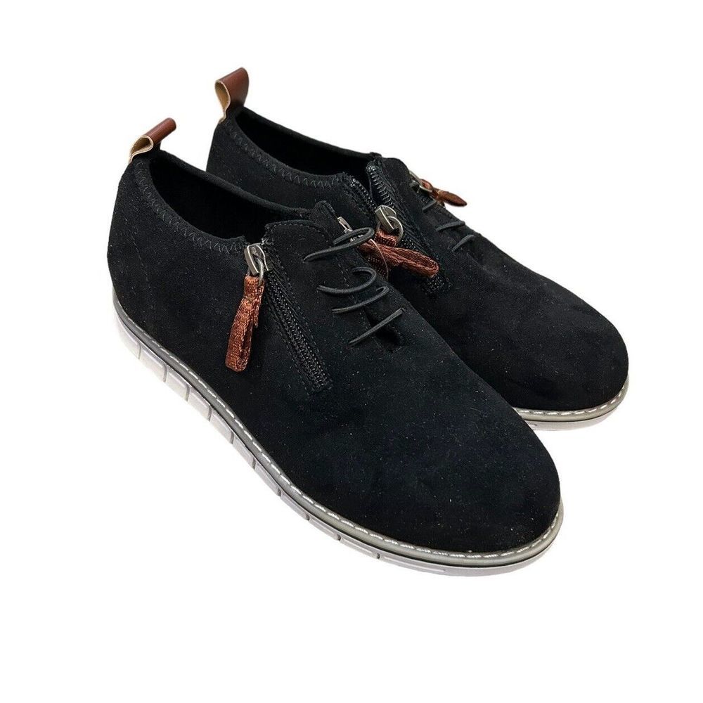 Steve Madden Boy's Mark Sneaker Boys Youth Size 3 New Black Dress Sneakers‎ Shoe